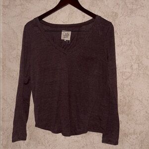 Chaser Long Sleeve with Flap Over Back Top